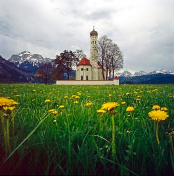 St.Coloman church, Bavaria, Germany