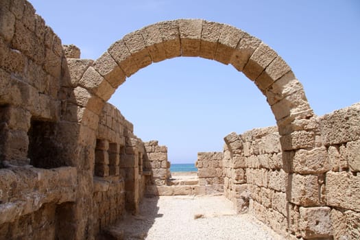 Caesarea Maritima in Palestine. Israel