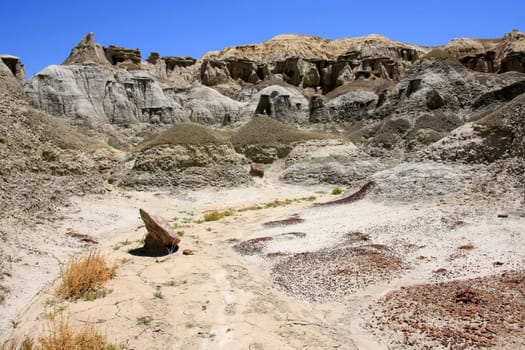 Sandstone formations at Ah-Shi-Sle-Pah Wilderness Study Area