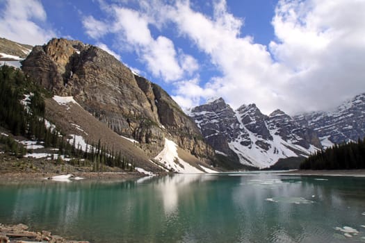 Lake Moraine im Banff Nationalpark. Kanada