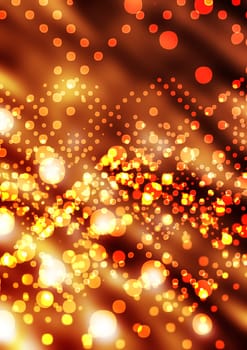 simple bright abstract background of mosaic circles