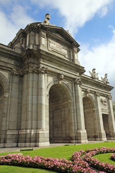 Puerta de Alcala in Madrid