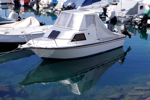 Boats in the harbour