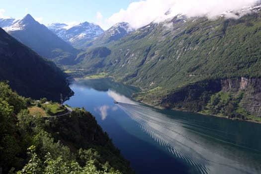 Geirangerfjord in Norway