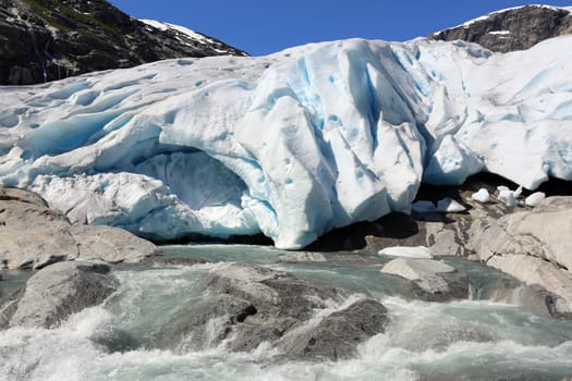 Nigardsbreen Glacier in Norway