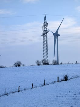 Power supply systems in winter