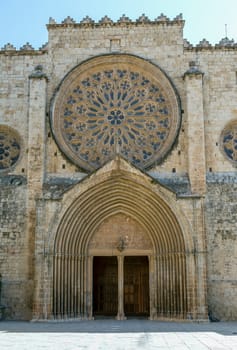 Monastery romanesque of the SX .Sant Cugat del Valles. Catalonia
