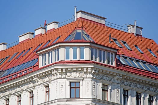 Old house with attic conversion,property in the city