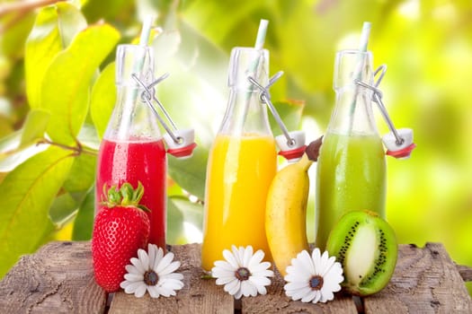 fresh fruit juices in spring