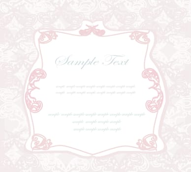 abstract frame with space for your text