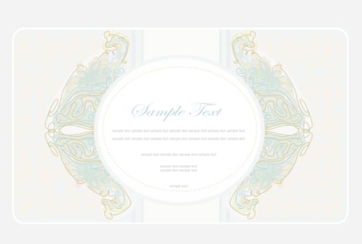 abstract frame with space for your text