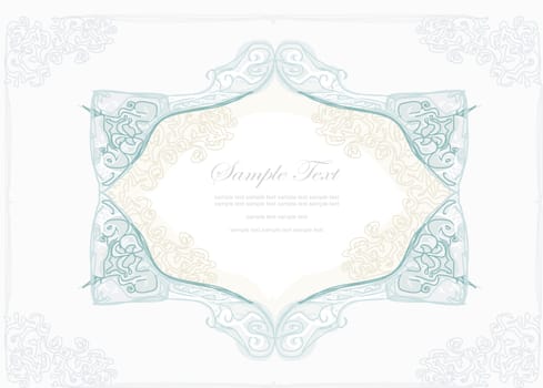 abstract frame with space for your text