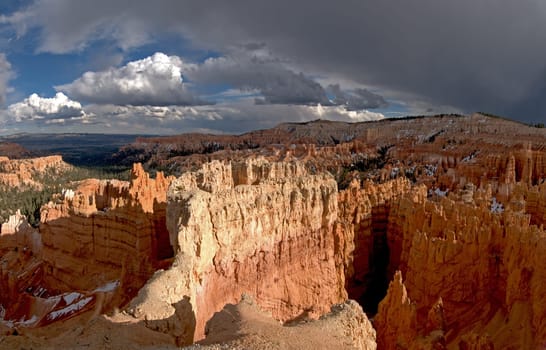 Bryce Canyon before the storm