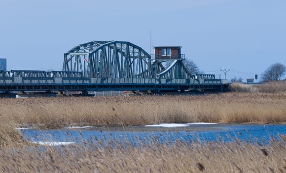 Meiningen Bridge over Barther Bodden