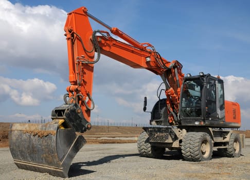 Wheeled excavators