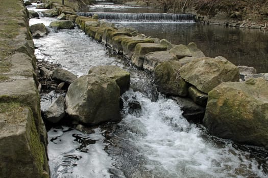 Fish pass at the Obere Mühle Detmold