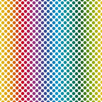 Endless Background Dots Colorful