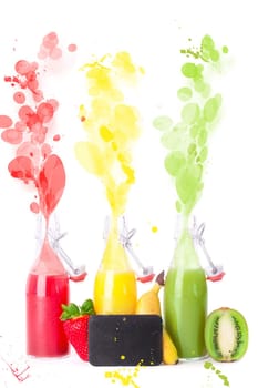 fresh sparkling summer drink