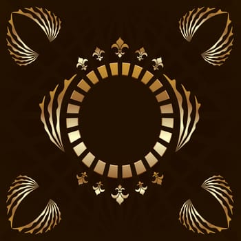 Vector luxury background card for design