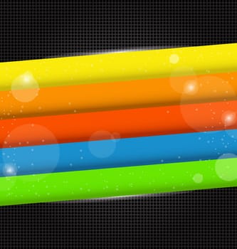 Illustration colorful abstract background - vector