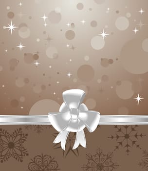 Illustration cute background for Christmas packing - vector