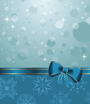 Illustration Christmas background or holiday packing - vector