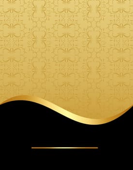 Vector beautiful luxury card or invitation