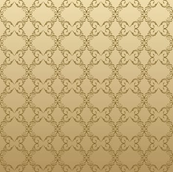 Illustration of modern seamless geometrical composition - vector