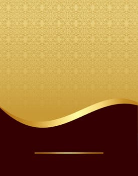 Vector beautiful luxury card or invitation
