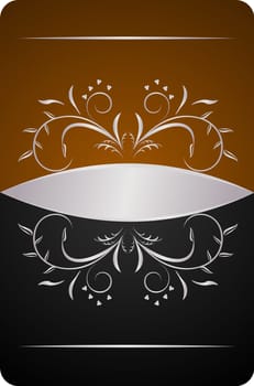 Vector beautiful luxury card or invitation