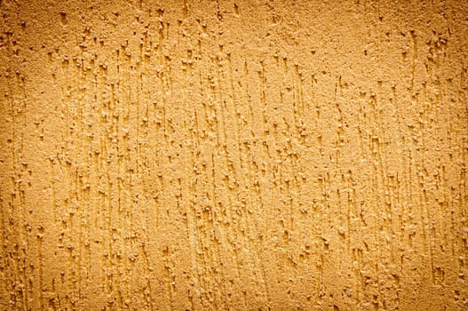 old yellow building wall for background, rich texture and details