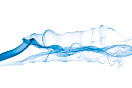 wallpaper with smoke isolated on white background