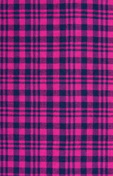 Violet blue plaid fabric, the background