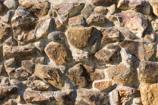 Background of stone wall texture.