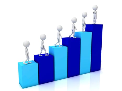 Image expressing leadership or win (society for leader)