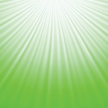 colorful illustration with green rays background  for your design