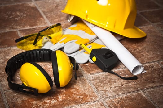 Standard construction safety equipment