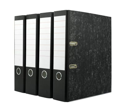 File archive on white background