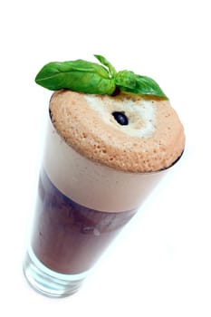 frappe isolated on white background