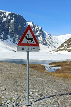 Road sign in Norway