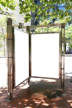 Blank billboard - empty space for your own text