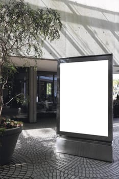 Blank billboard - empty space for your own text