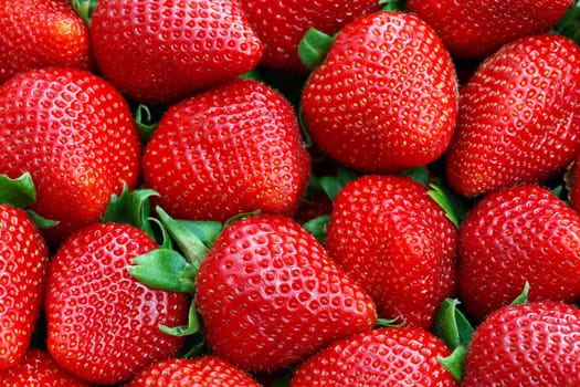 strawberries background
