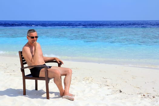 Enjoy the peace and quiet on the beach