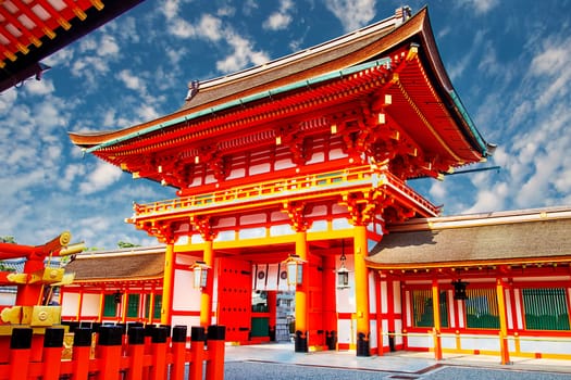 Fushimi Inari Taisha Shrine - Kyoto, Japan for adv or others purpose use