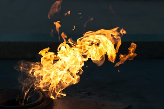 eternal flame - form of respect to  the fallen heroes