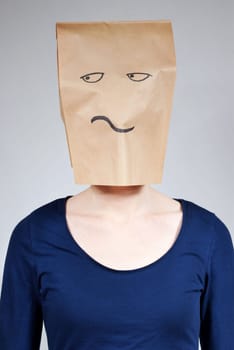 a person thinking or looking critical or bored