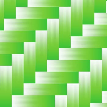 colorful illustration with  green parquet background for your design