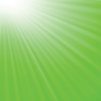 colorful illustration with  green abstract background for your design