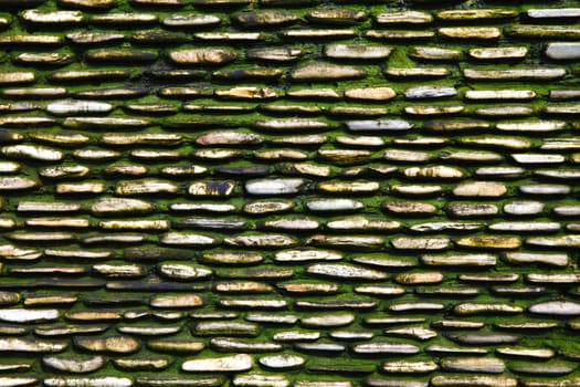 The surface is made of stone used as a background.